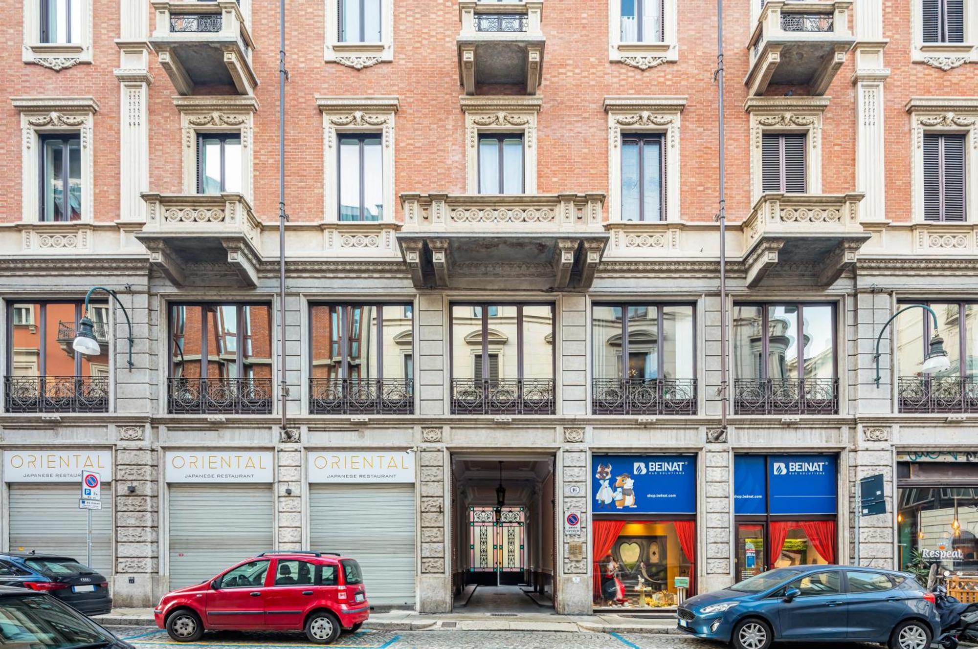 Piazza Castello Central Studio Torino Eksteriør billede